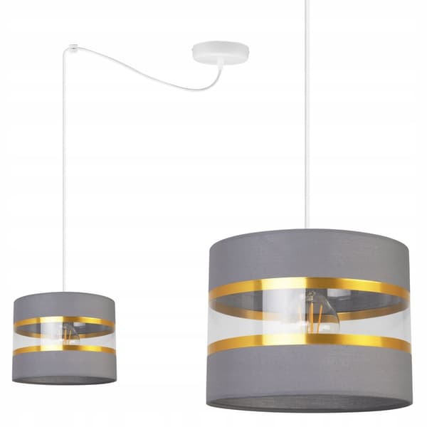 HÆNGE LOFTSLAMPE LYSKELYSE LAMPESKÆRM MODERNE