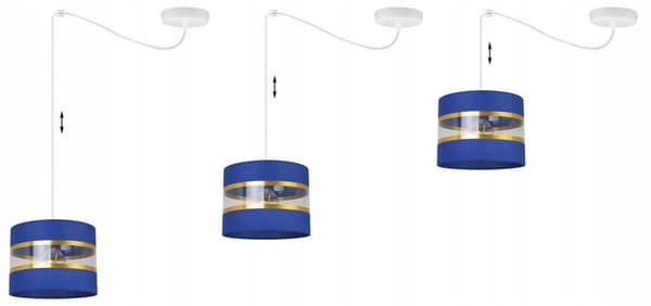 HÄNGA TAKSLAMPA LJUSKLUSTA LAMPSKÄRM MODERN