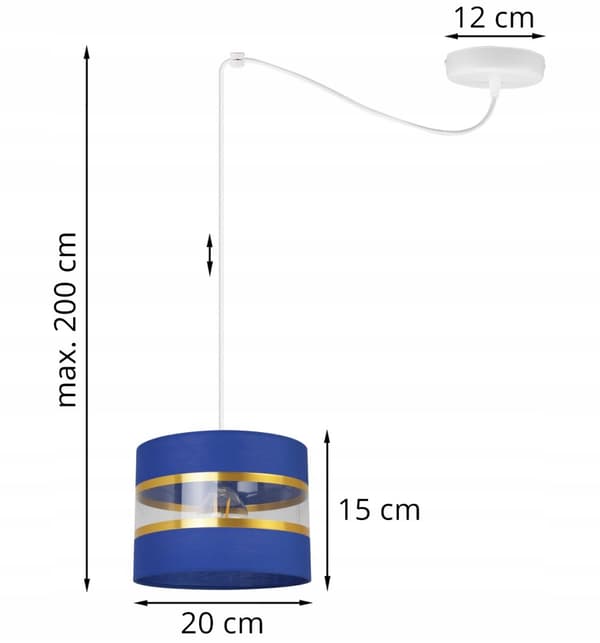 HÄNGA TAKSLAMPA LJUSKLUSTA LAMPSKÄRM MODERN