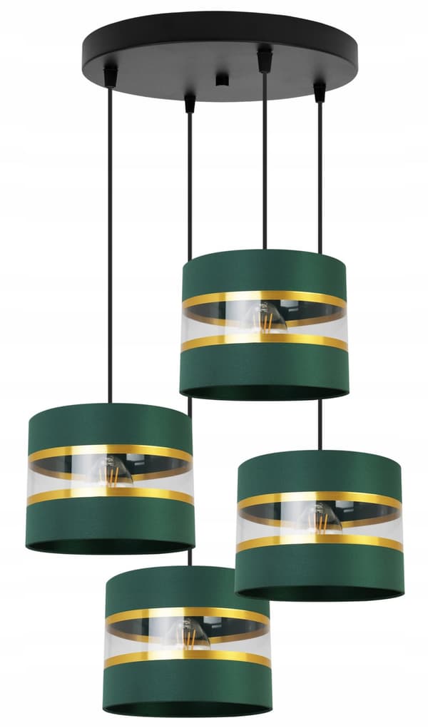HÄNGA TAKSLAMPA LJUSKLUSTA LAMPSKÄRM MODERN