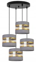 Miniatyrbillede 4 af 8: HÆNGE LOFTSLAMPE LYSKELYSE LAMPESKÆRM MODERNE