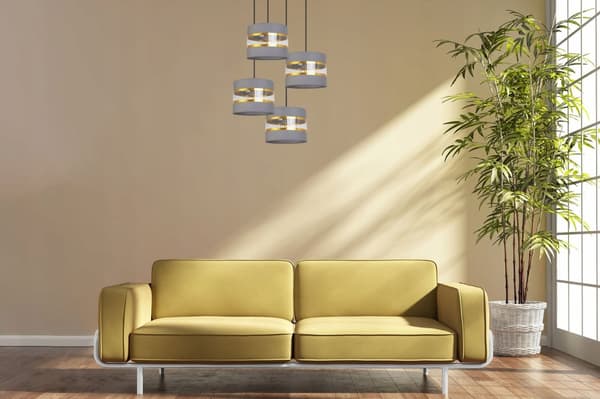 HÆNGE LOFTSLAMPE LYSKELYSE LAMPESKÆRM MODERNE
