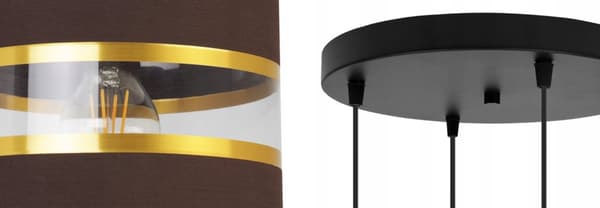 HÆNGE LOFTSLAMPE LYSKELYSE LAMPESKÆRM MODERNE