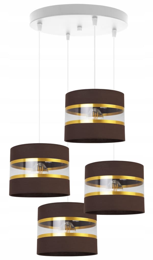 HÄNGA TAKSLAMPA LJUSKLUSTA LAMPSKÄRM MODERN