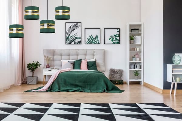 HÄNGA TAKSLAMPA LJUSKLUSTA LAMPSKÄRM MODERN