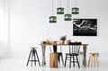 Miniatyrbild 2 av 8: HÄNGA TAKSLAMPA LJUSKLUSTA LAMPSKÄRM MODERN