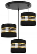 Miniatyrbild 4 av 8: HÄNGA TAKSLAMPA LJUSKLUSTA LAMPSKÄRM MODERN