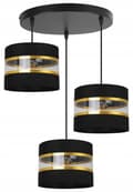 Miniatyrbild 1 av 8: HÄNGA TAKSLAMPA LJUSKLUSTA LAMPSKÄRM MODERN