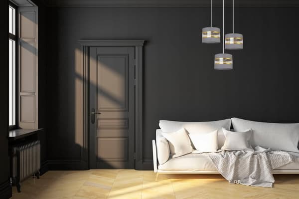 HÆNGE LOFTSLAMPE LYSKELYSE LAMPESKÆRM MODERNE