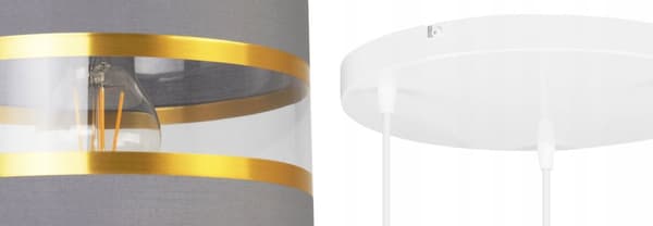 HÆNGE LOFTSLAMPE LYSKELYSE LAMPESKÆRM MODERNE