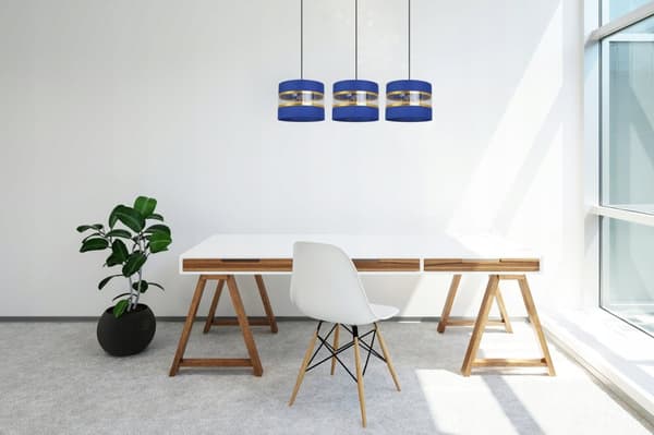 HÄNGA TAKSLAMPA LJUSKLUSTA LAMPSKÄRM MODERN