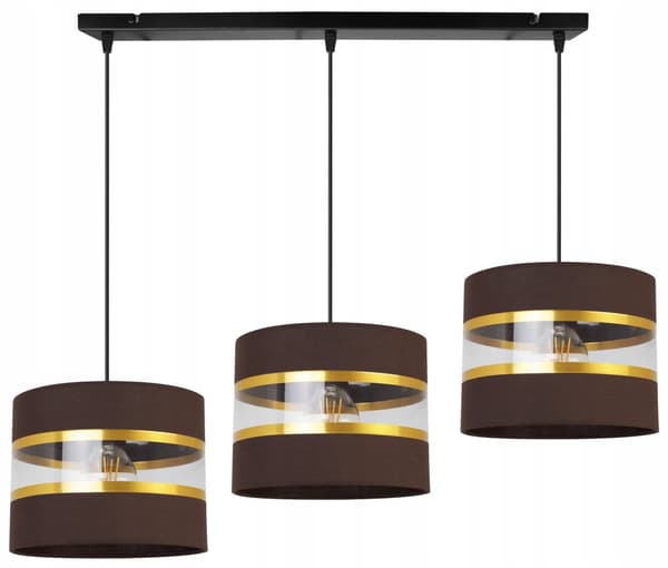 HÄNGA TAKSLAMPA LJUSKLUSTA LAMPSKÄRM MODERN