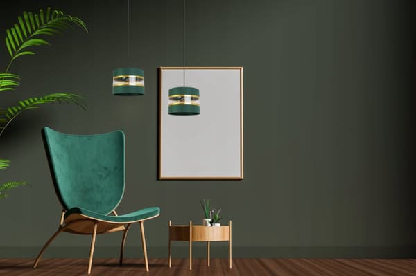 HÆNGE LOFTSLAMPE LYSKELYSE LAMPESKÆRM MODERNE
