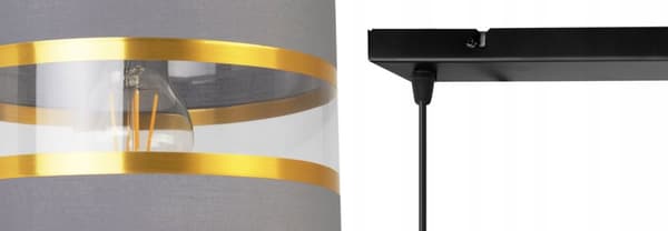 HÆNGE LOFTSLAMPE LYSKELYSE LAMPESKÆRM MODERNE