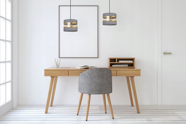 HÄNGA TAKSLAMPA LJUSKLUSTA LAMPSKÄRM MODERN