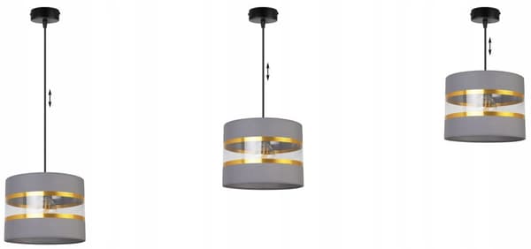 HÄNGA TAKSLAMPA LJUSKLUSTA LAMPSKÄRM MODERN