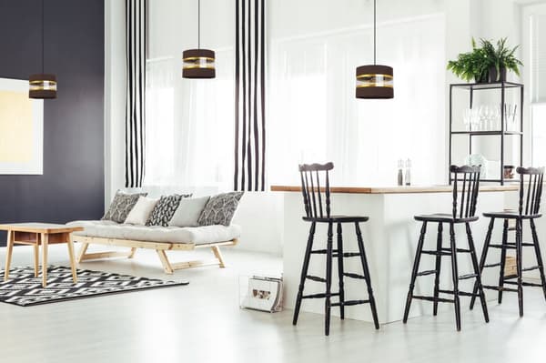 HÄNGA TAKSLAMPA LJUSKLUSTA LAMPSKÄRM MODERN