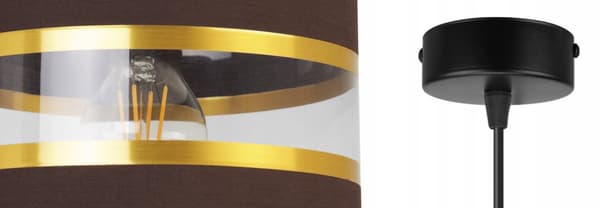 HÄNGA TAKSLAMPA LJUSKLUSTA LAMPSKÄRM MODERN
