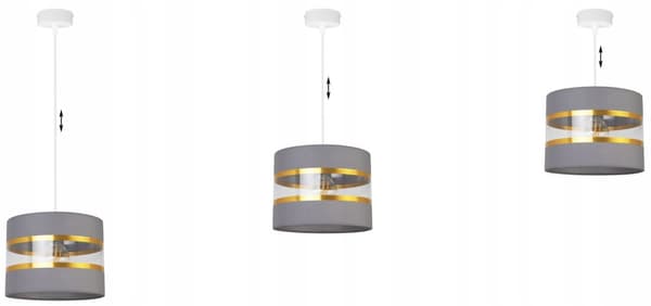 HÄNGA TAKSLAMPA LJUSKLUSTA LAMPSKÄRM MODERN