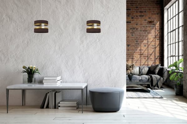 HÆNGE LOFTSLAMPE LYSKELYSE LAMPESKÆRM MODERNE