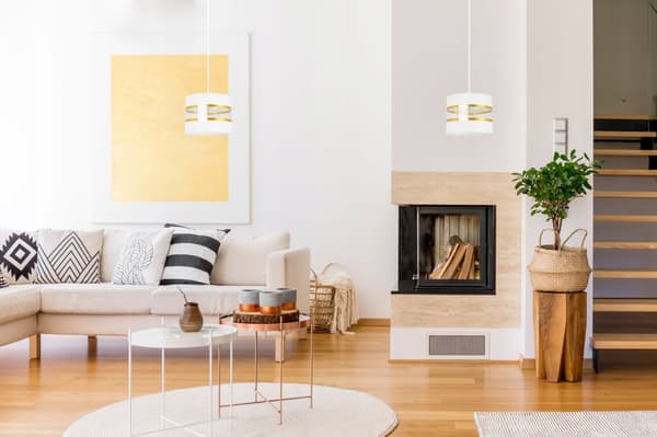 HÄNGA TAKSLAMPA LJUSKLUSTA LAMPSKÄRM MODERN