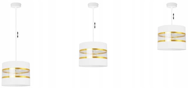 HÄNGA TAKSLAMPA LJUSKLUSTA LAMPSKÄRM MODERN