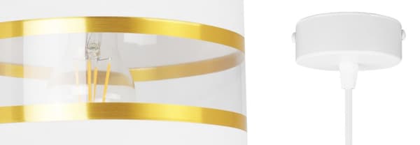 HÄNGA TAKSLAMPA LJUSKLUSTA LAMPSKÄRM MODERN