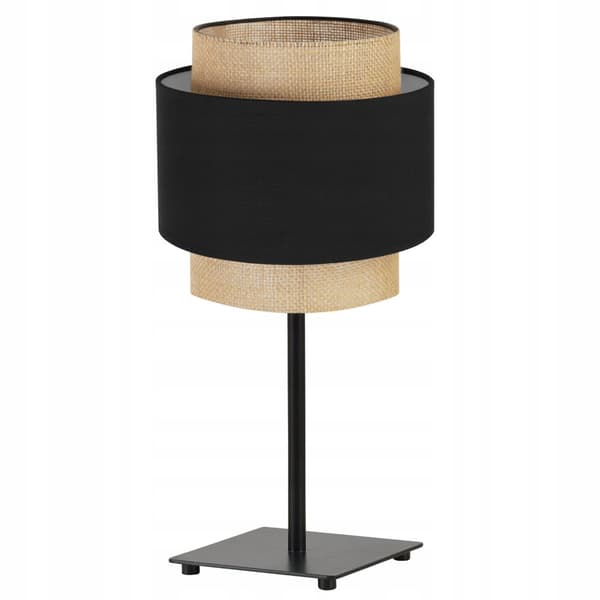 NATTBORDSLAMPA LAMPSKÄRM BOHO JUTA 20 CM