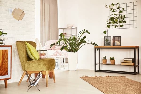 TAKLAMPA VÄGGLAMPA LAMPSKÄRM BOHO JUTA 20 CM