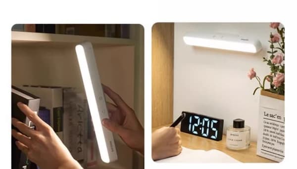 Philips cool lampa högskolestudent arbetsrum ögonskydd skrivbordslampa sänglampa magnetisk laddningsbar skrivbord sovsal sovrumslampa