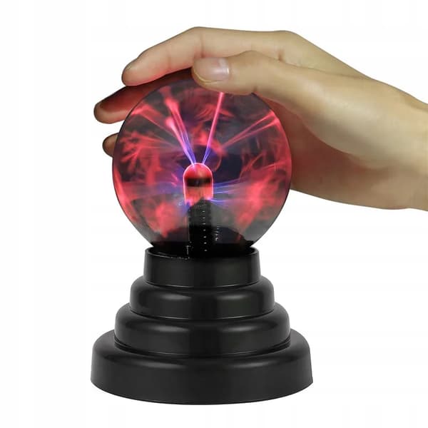 LAMPE PLASMA LAMPE MAGISK KUGLEPLEJE PÆDAGOGISK SKRIVEBORDSLAMPE TIL BØRN USB