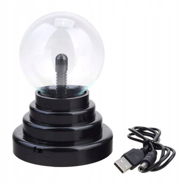 LAMPE PLASMA LAMPE MAGISK KUGLEPLEJE PÆDAGOGISK SKRIVEBORDSLAMPE TIL BØRN USB