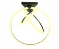 Miniatyrbillede 3 af 11: RINGLOFTSLAMPE LOFTSLAMPE cirkellysekrone LED FJERNBETJENING