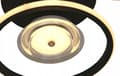 Miniatyrbild 4 av 7: LED-TAKLAMPA REFLEKTOR PLAFON RING LED + FJÄRRKONTROLL 3 FÄRGER