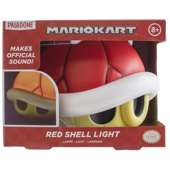 Super Mario Red Shell Unisex Flerfärgad sänglampa