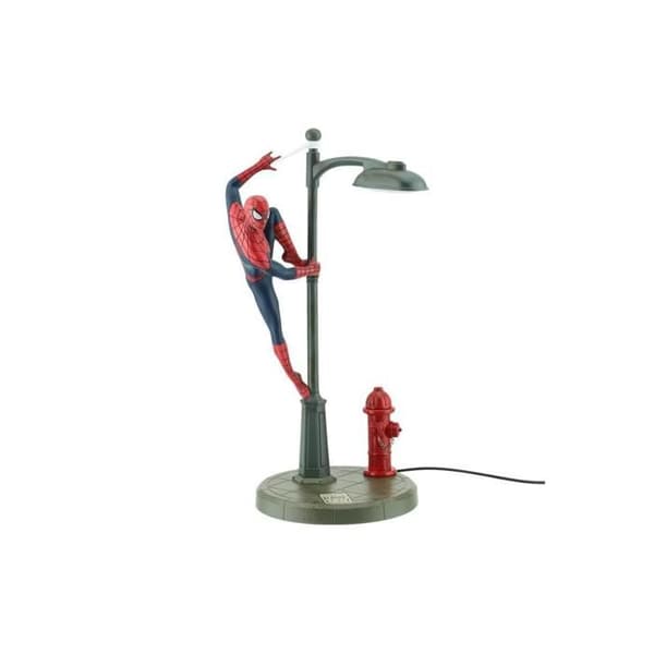 Lampa - Marvel - Spiderman - Röd - 30 cm - Inomhus - Elektrisk