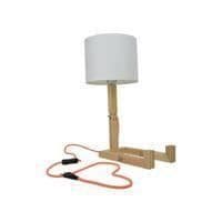 Yoki skrivbordslampa i trä E27 230V