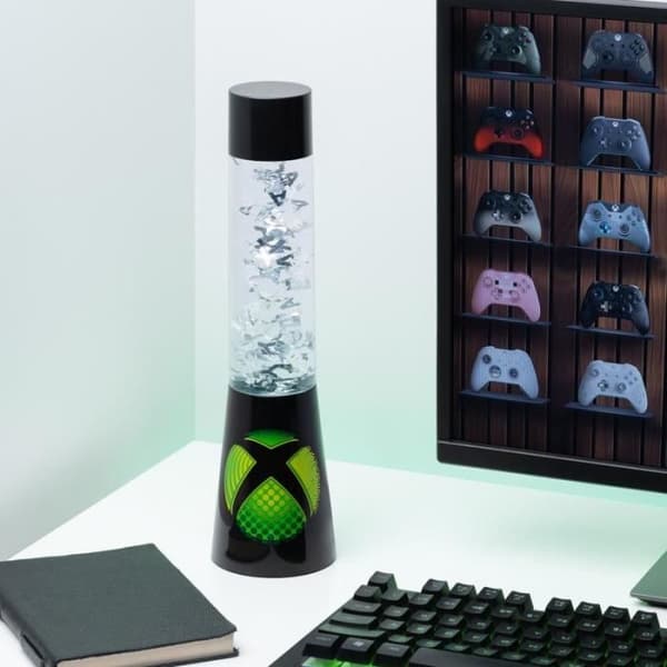 Lamp - PALADONE - XBOX - Vit - Grön - Nutida design