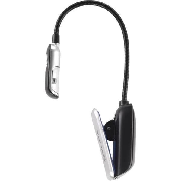 Varta läslampa med 30g klämmor - Svart - 5mm LED - Batteritid 26h00