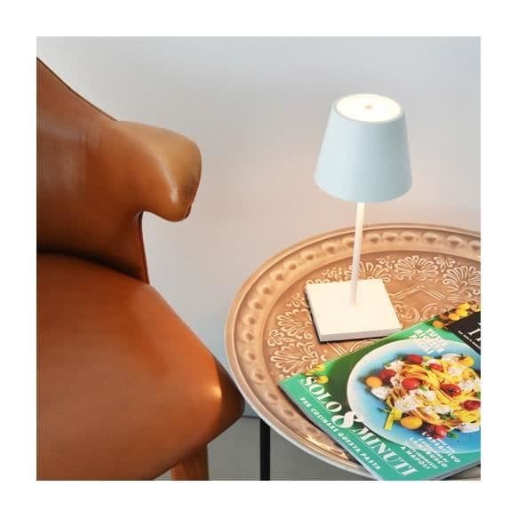 Zafferano - Poldina Mini bordslampa kopparblad