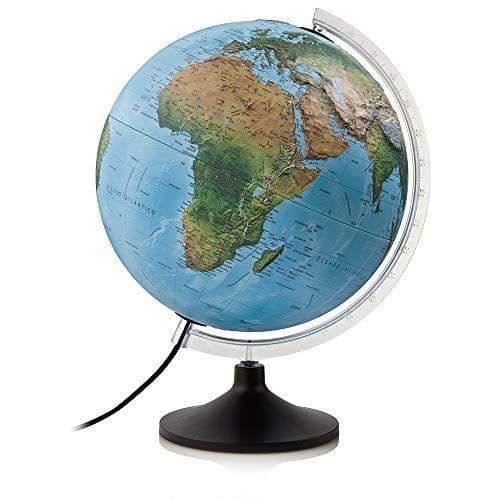 TECNODIDATTICA – World Map Atmosphere Relief Rilievo - 0333B1FGITLNT041