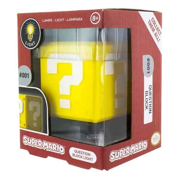 Super Mario Bros Night Light: Question Block - PALADONE