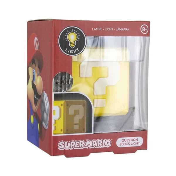 Super Mario Bros Night Light: Question Block - PALADONE