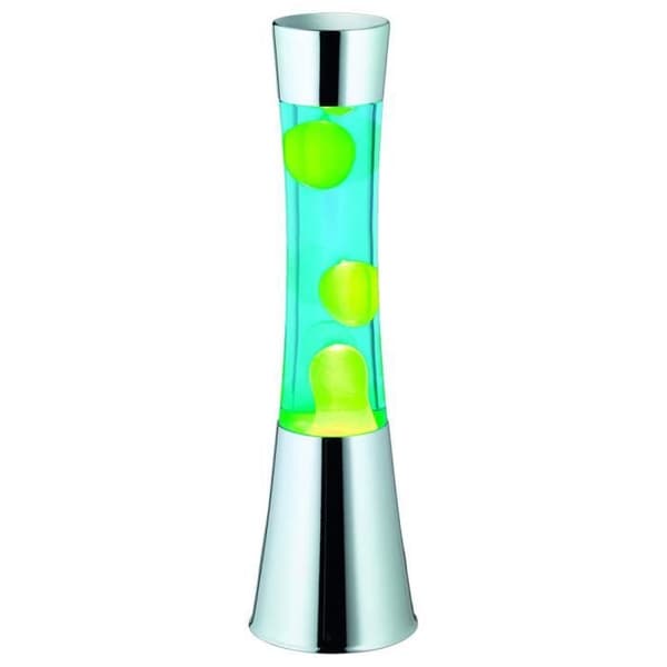 Lava bordslampa armatur belysning dekoration blågult vardagsrum