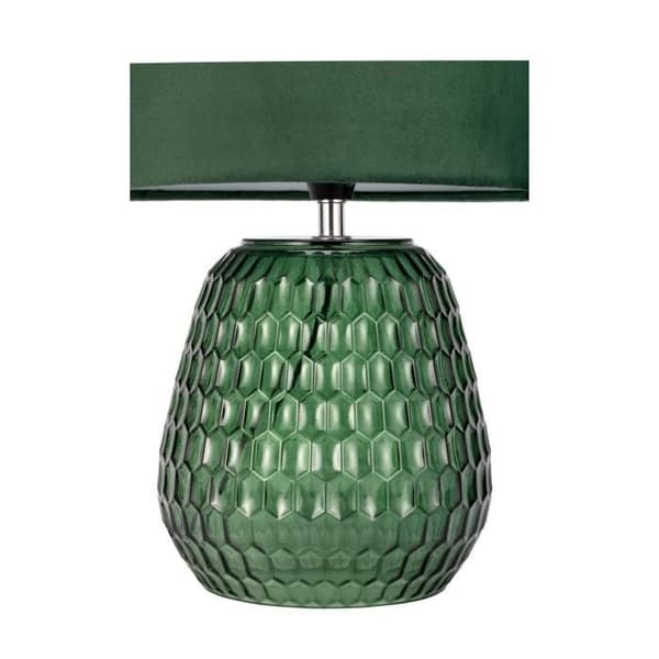 Bordslampa Pauleen Crystal Velours E14 - grön - 40W/230V