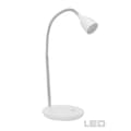 Miniatyrbild 2 av 3: LED skrivbordslampa - ANTHONY - Stål/Vit - 2,5 W - 40 cm - Modern design