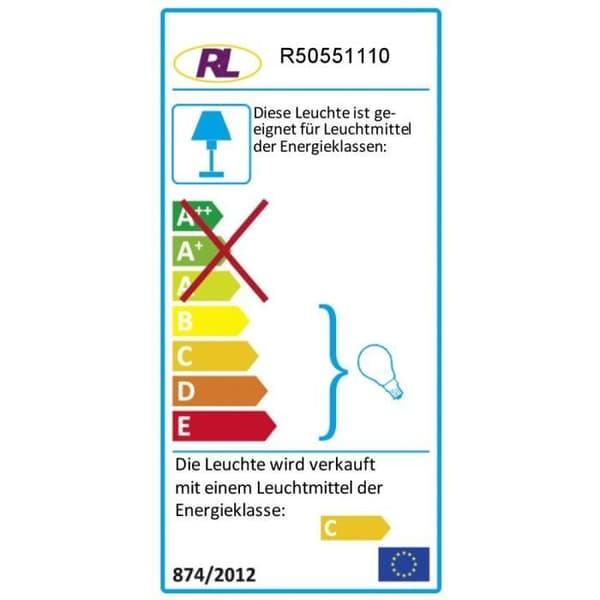 Bordslampa - Reality Lights - Lava lampa - Röd - Metall - 11x41 cm