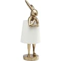 Miniatyrbild 5 av 5: Lampe Animal kanin 68 cm guldfärgad och beige Kare Design