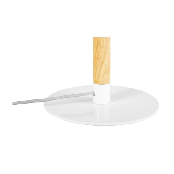 Bordslampa Pauleen Wood Cuddles E27 - vit/trä - 20W/230V