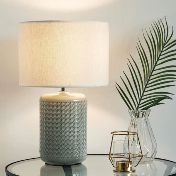 Bordslampa Pauleen Go for Glow E27 - beige/grå/grön - 20W/230V Beige, Grön